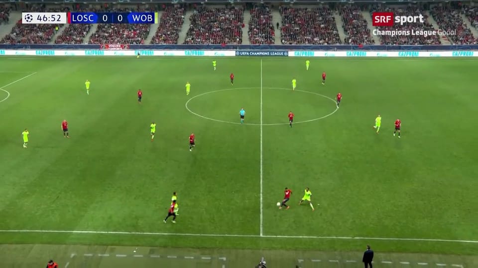 Archiv: Spektakuläres 0:0 zwischen Lille und Wolfsburg