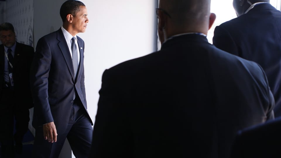 Strenge Sicherheitsvorkehrungen beim Besuch von Obama in Zürich