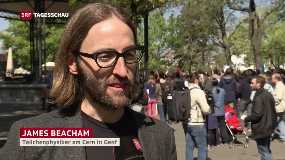 «March for Science»: Hunderte demonstrieren in Genf