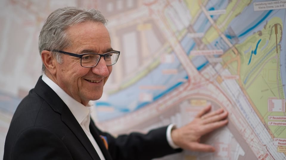 «Wir sind nun praktisch sicher, dass der Durchgangsbahnhof gebaut wird», Baudirektor Robert Küng.»