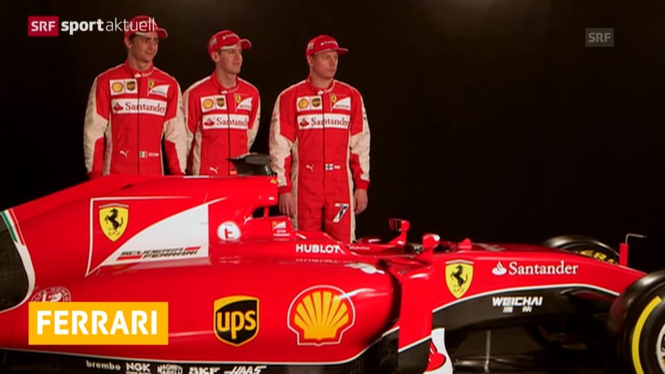  Ferrari präsentiert neuen Boliden («sportaktuell»)
