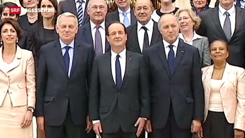 François Hollande und seine transparenten Minister