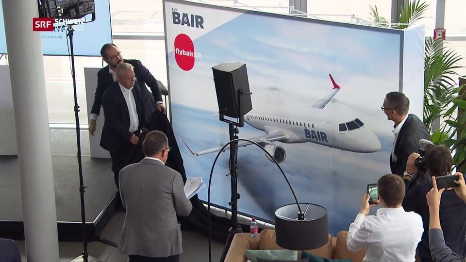Aus dem Archiv: Bern plant virtuelle Fluggesellschaft «Fly Bair» 