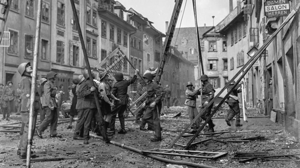 Die Bombardierung der Stadt Schaffhausen - Augenzeugen berichten