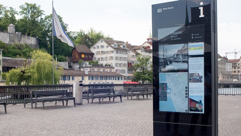 Wie Touristen schneller durch Zürich finden sollen