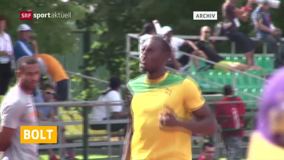 Usain Bolt verletzt sich in Jamaika