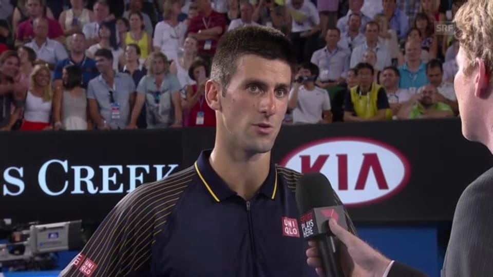 Australian Open: Platzinterview Djokovic («sportlive»)