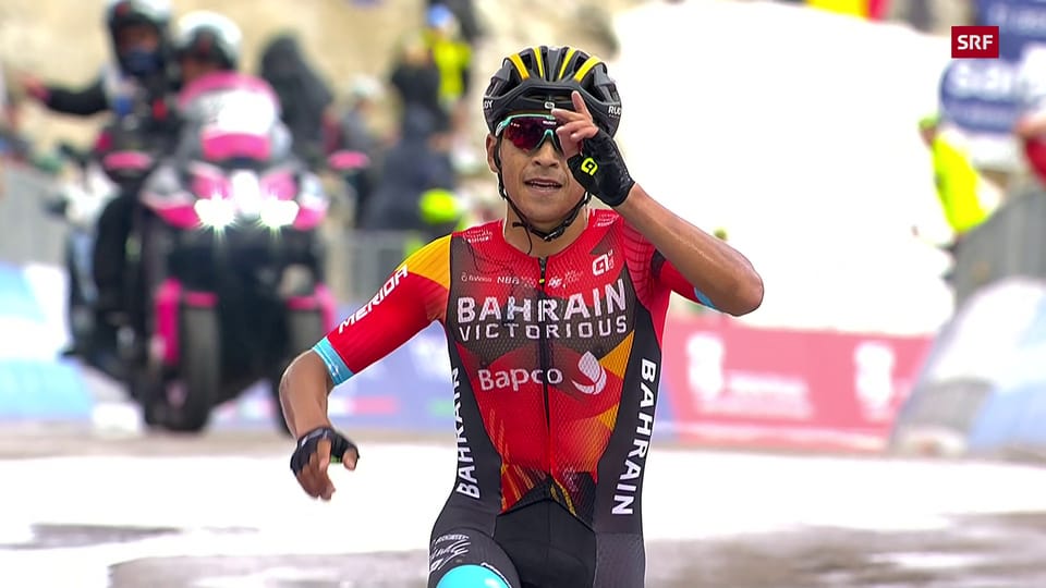 Archiv: Santiago Buitrago gewinnt Königsetappe des Giro d'Italia