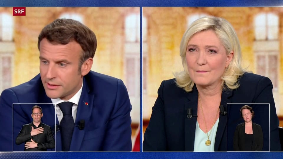 Die Eröffnungsreden von Marine Le Pen und Emmanuel Macron (franz.)