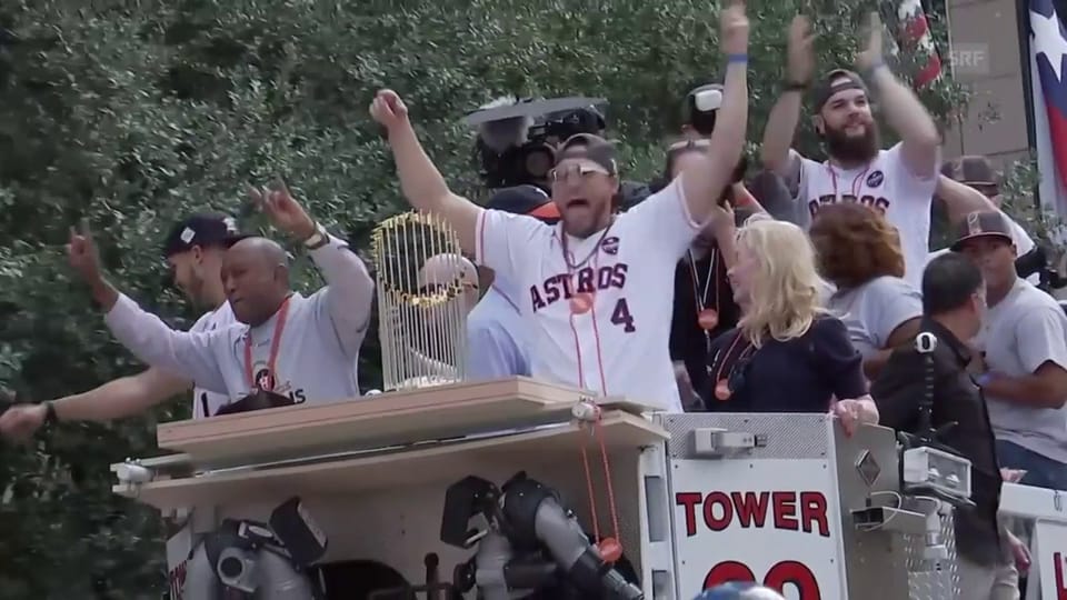 Archiv: Houston feiert Astros nach dem World-Series-Triumph 2017