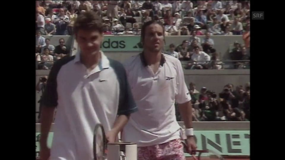 Federers erster Auftritt an den French Open