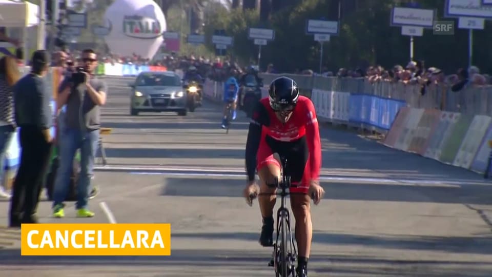 Cancellara wird Zweiter im Zeitfahren («sportlive»)