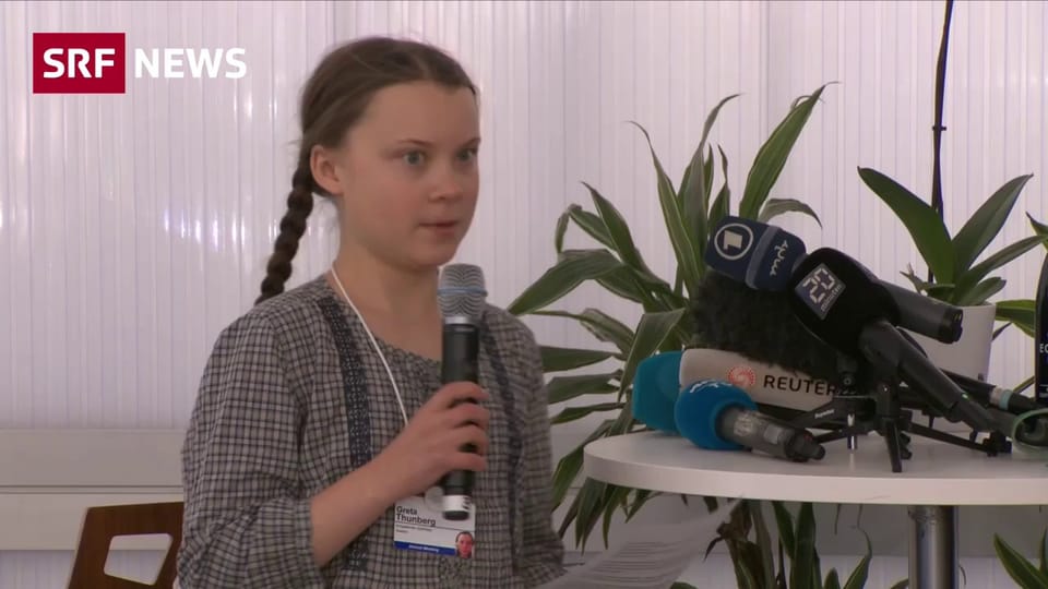 Greta Thunberg: «Unser Haus steht in Flammen»