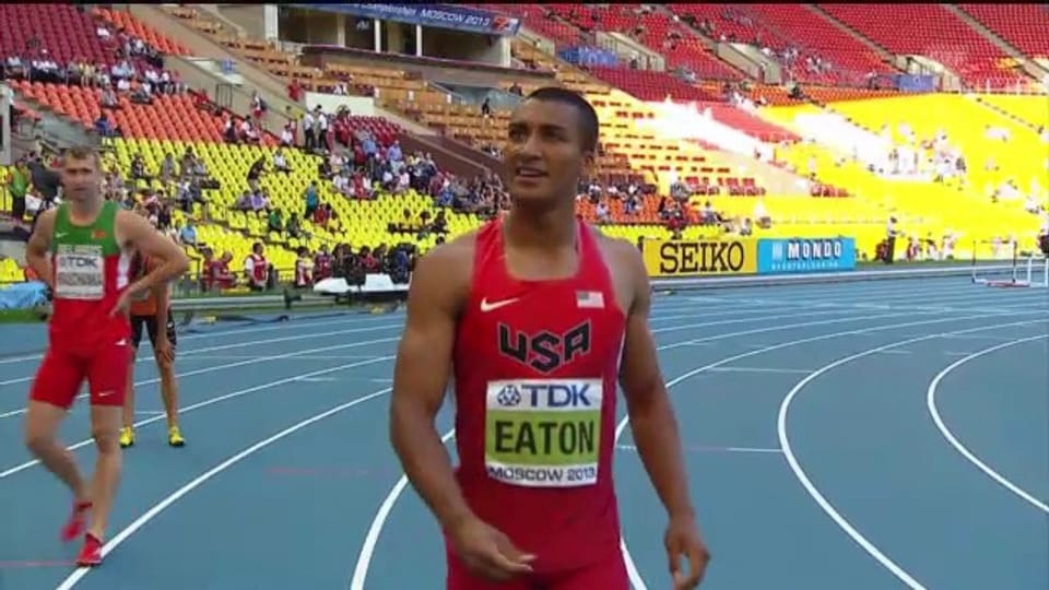 Eatons Wettkampf (100 m, 110 Meter Hürden, 400 m, Weitsprung)