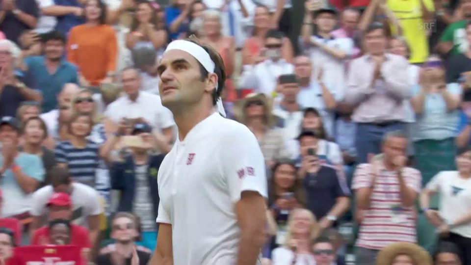 So siegte Federer in Wimbledon