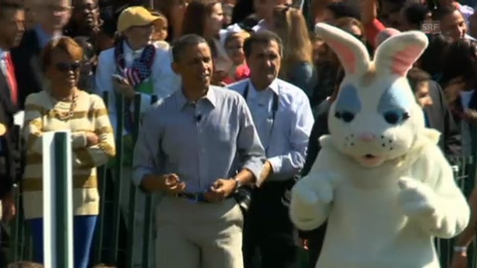 Osterfest mit Obamas (unkomm. Video)