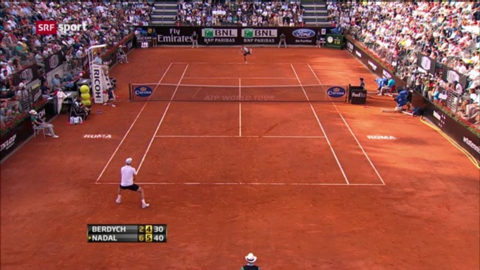 Rafael Nadal im Rom-Final («sportaktuell»)