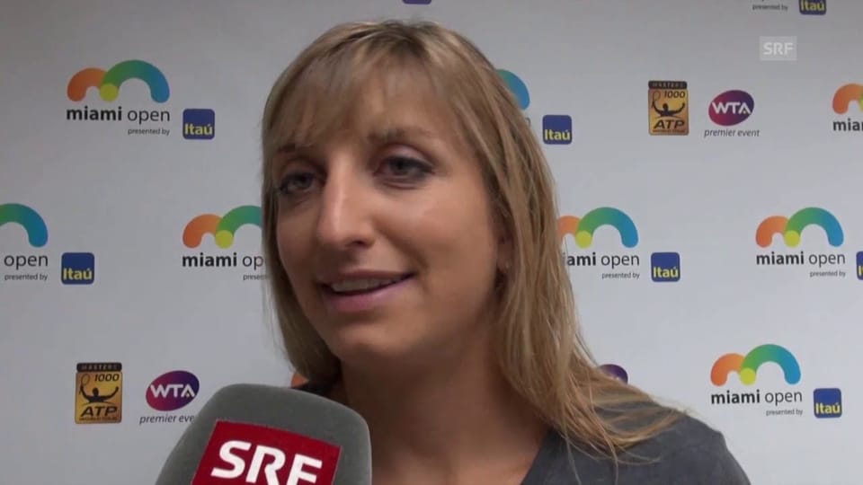 Bacsinszky über ihre nächste Gegnerin Agnieszka Radwanska