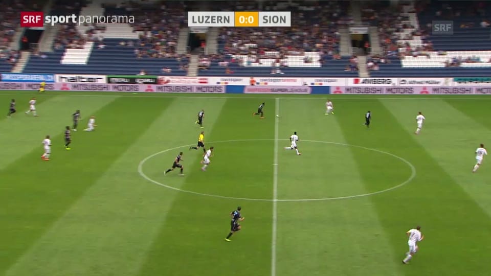 Zusammenfassung Luzern - Sion («sportpanorama»)