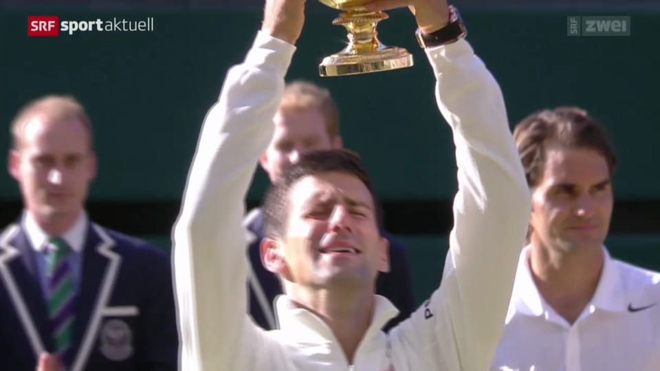 Djokovic ringt Federer im Wimbledon-Final 2014 in 5 Sätzen nieder
