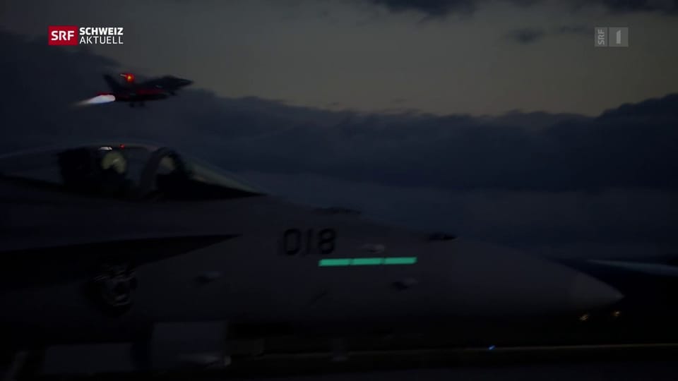 Umstrittene Nachtflug-Trainings von Kampfjets