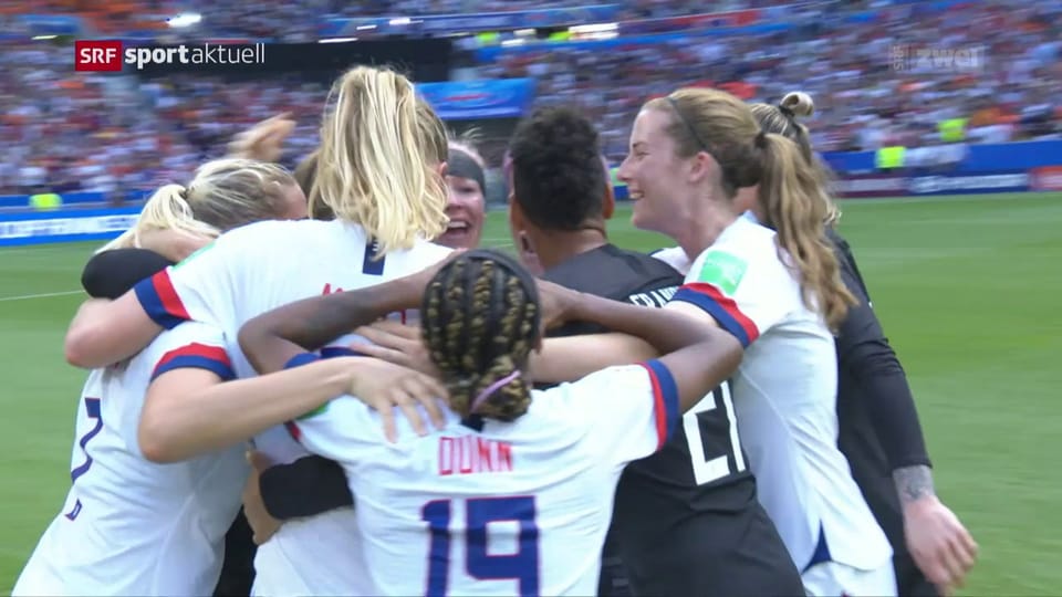 Aus dem Archiv: Die US-Frauen gewinnen den WM-Final 2019