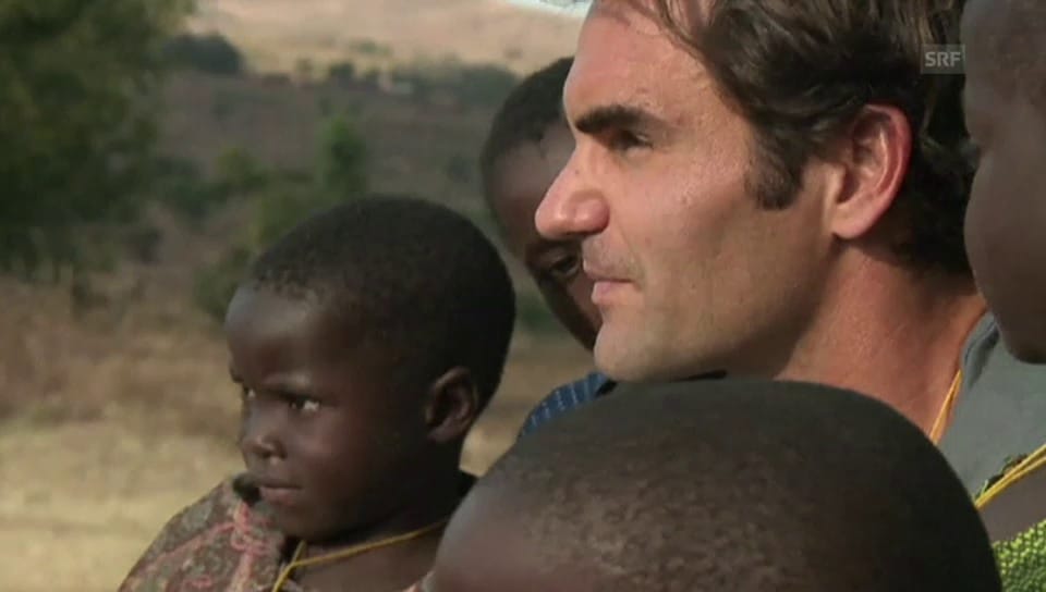 Federer in Malawi