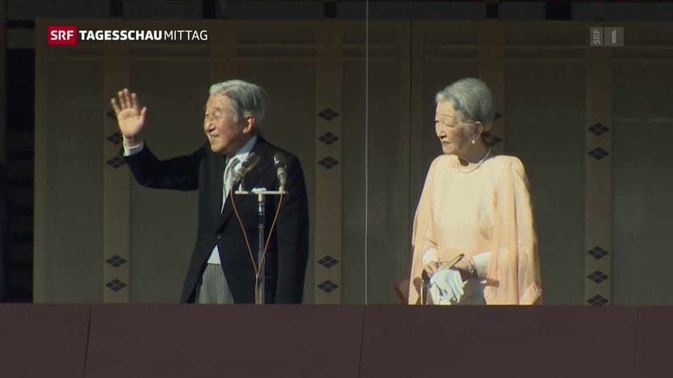 Kaiser Akihito wird 2019 zurücktreten