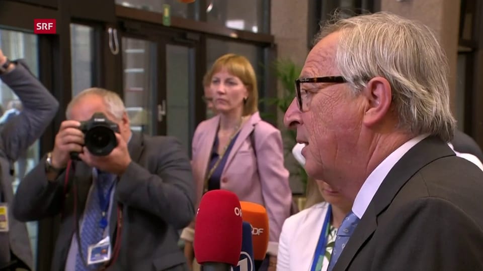 Juncker: «Das Parlament wäre gut beraten, der Lösung zuzustimmen»