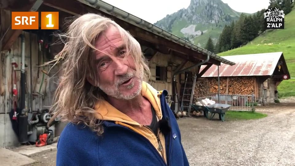 Ralph Wicki zeigt die Alp Morgeten