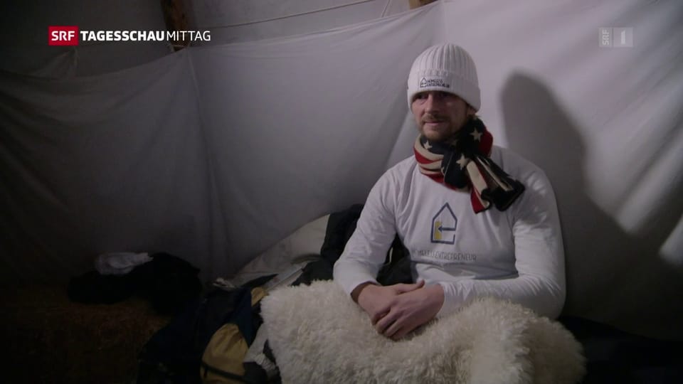«Obdachlosen-Unternehmer» am WEF in Davos