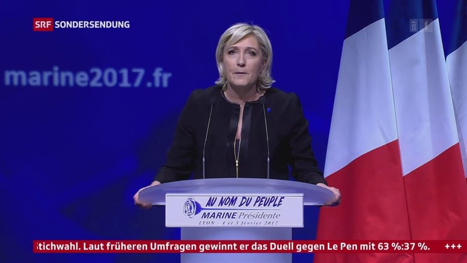 Porträt Marine Le Pen