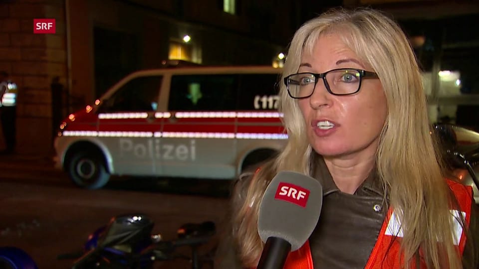 Stapo-Sprecherin Hödl: «Auch Brandstiftung kann nicht ausgeschlossen werden.»