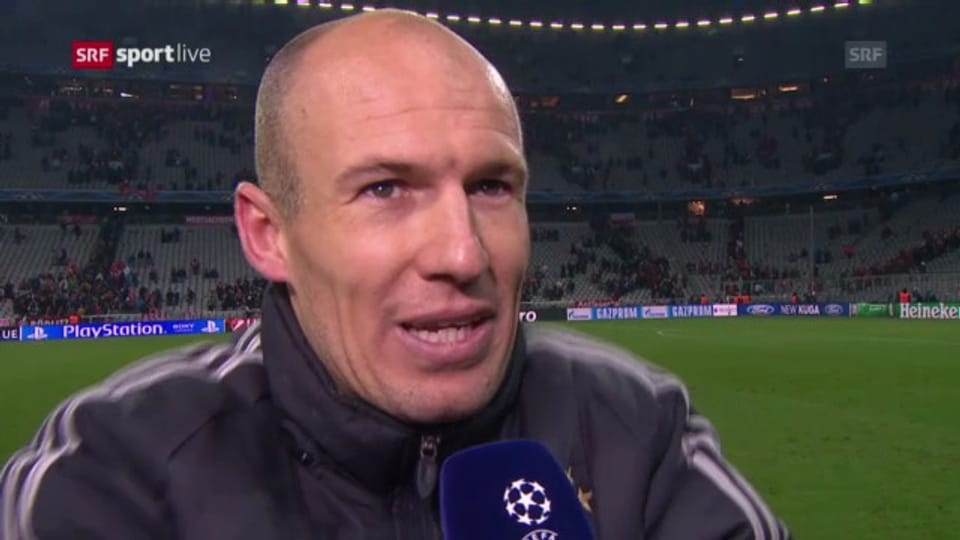 Interview mit Arjen Robben («sportlive»)