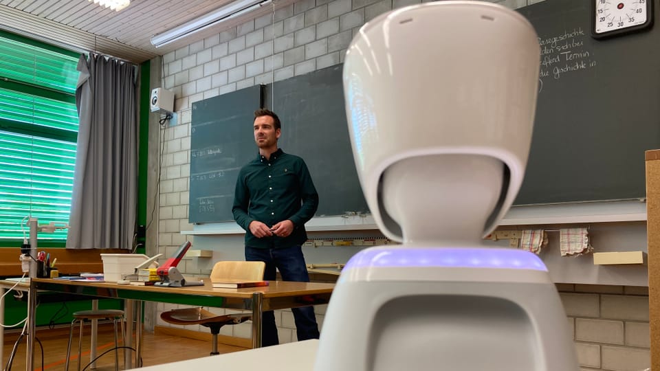 Ein Roboter als Stellvertreter im Klassenzimmer