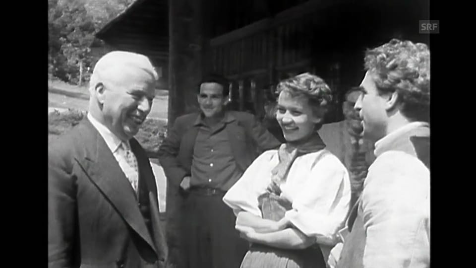 «Chaplin, Pulver, Schmidhauser», Rohmaterial, 1955