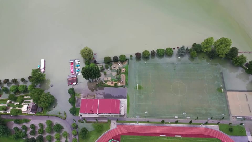 Hochwasser Sarnersee, Bruno Leuzinger, 16. Juli