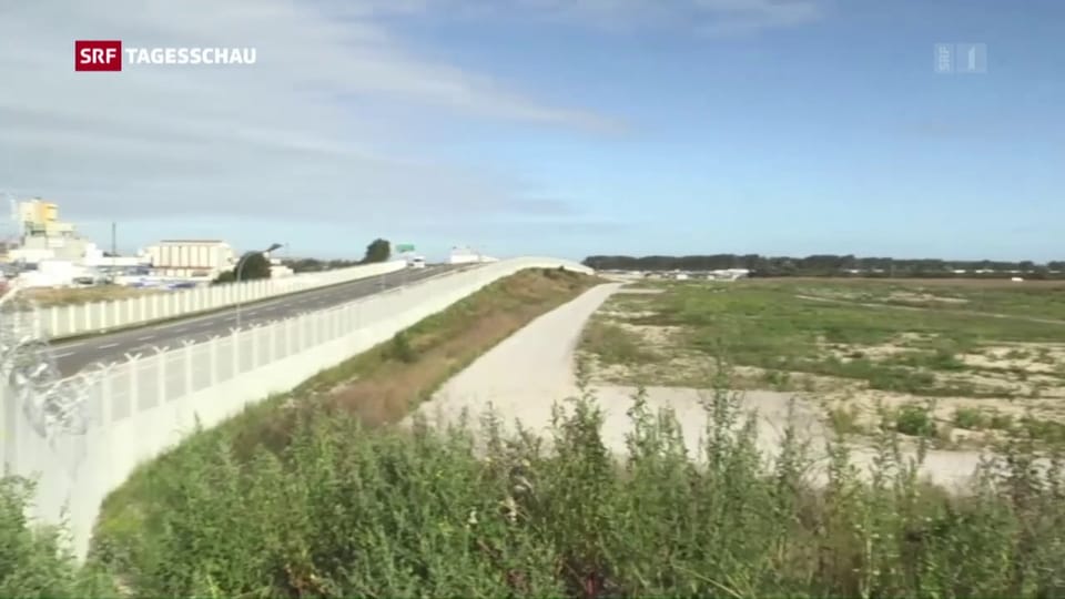 Der Mauerbau von Calais