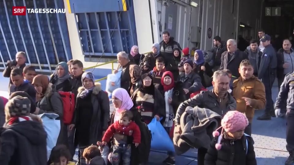 EU-Flüchtlingspakt mit Türkei in Kraft