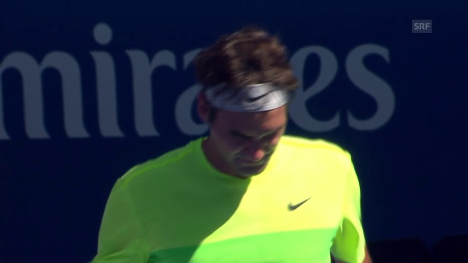 Federer - Seppi: Die Live-Highlights