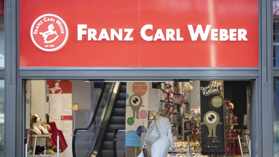 Franz Carl Weber: Hauptgeschäft am Bahnhofplatz wird zu Müller