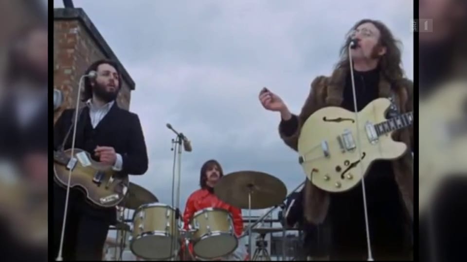 Letztes Konzert der Beatles am 30. Januar 1969