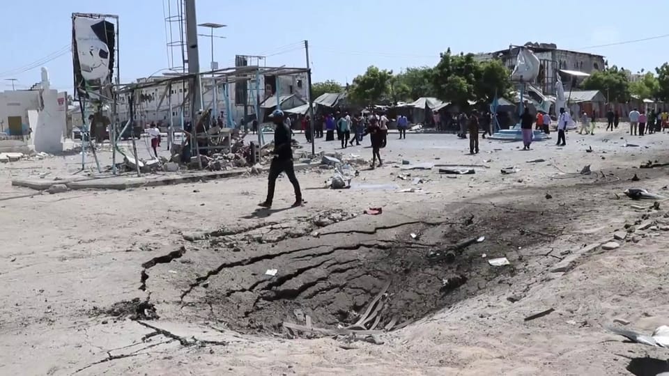 Viele Tote bei Doppelanschlag in Mogadischu