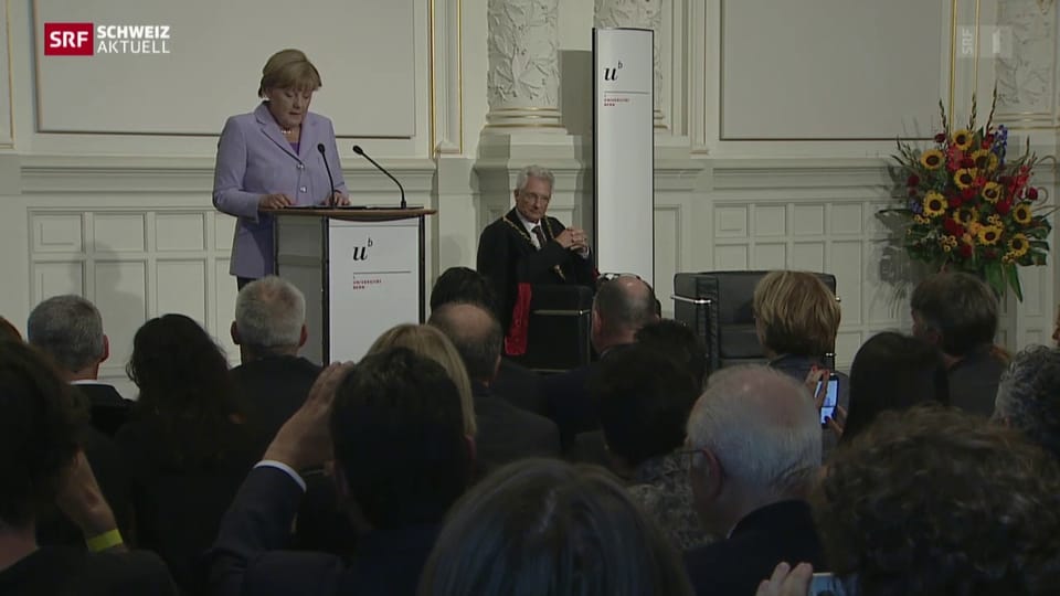 Ehrendoktortitel für Angela Merkel