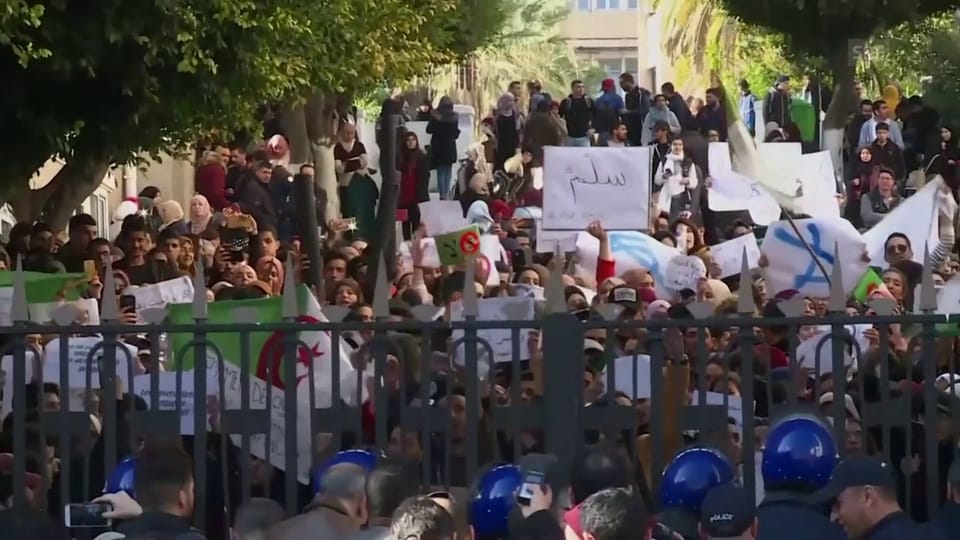 Studentenproteste in Algerien