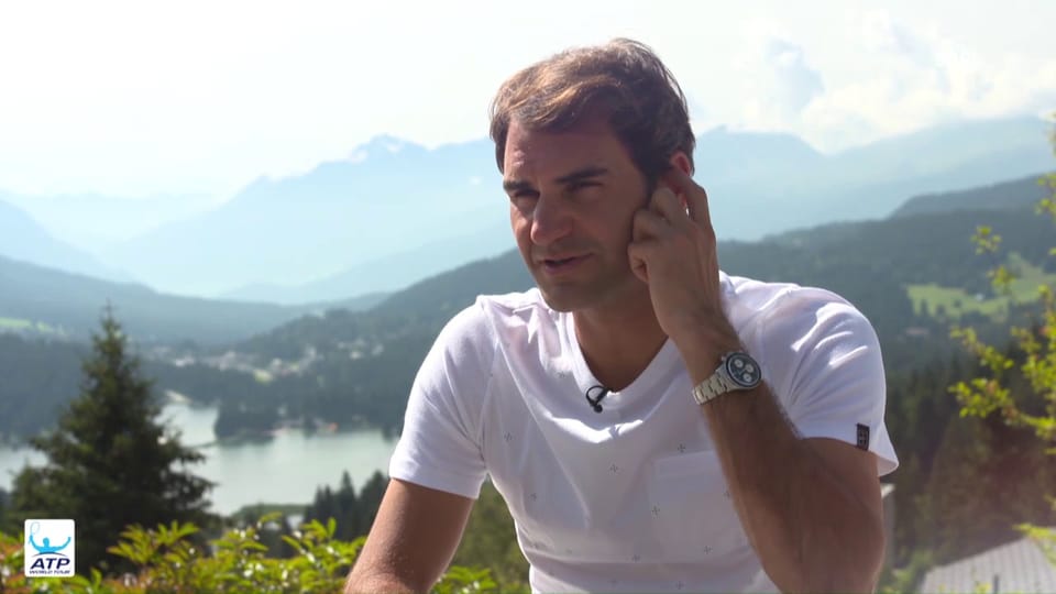  Roger Federer im September über den Saisonabbruch