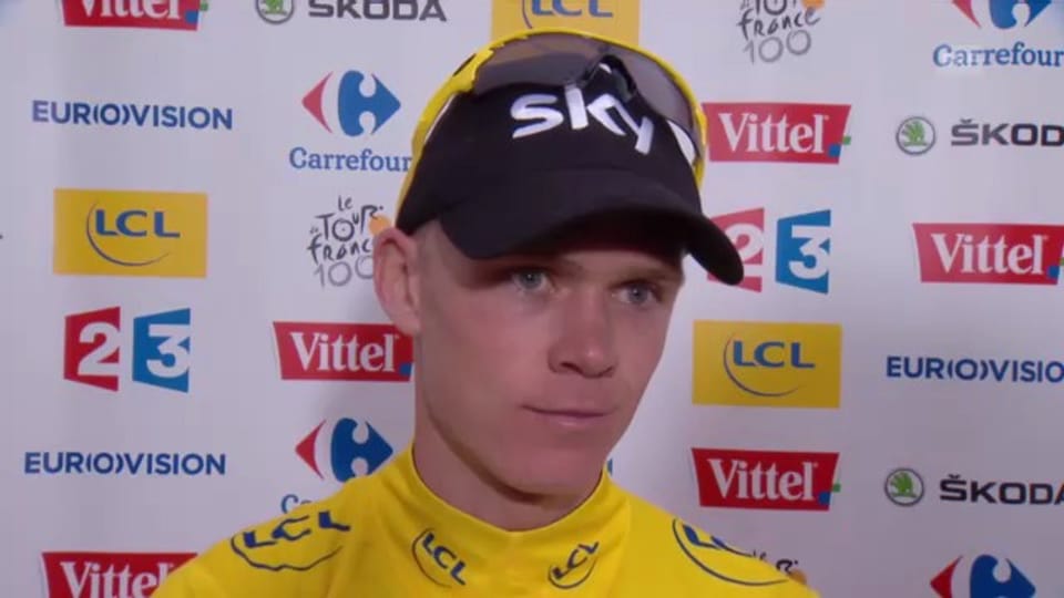 Interview Chris Froome (Englisch)