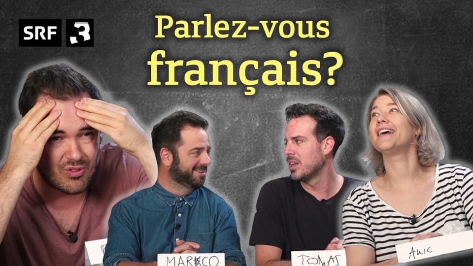 Wie gut können die SRF 3-Moderatoren Französisch?