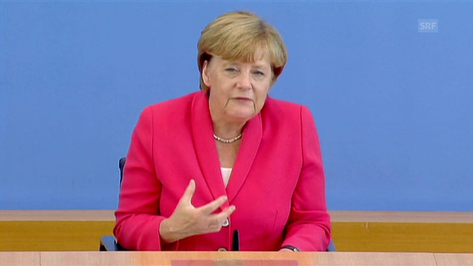 Merkel (2015): «Wir haben so vieles geschafft. Wir schaffen das»