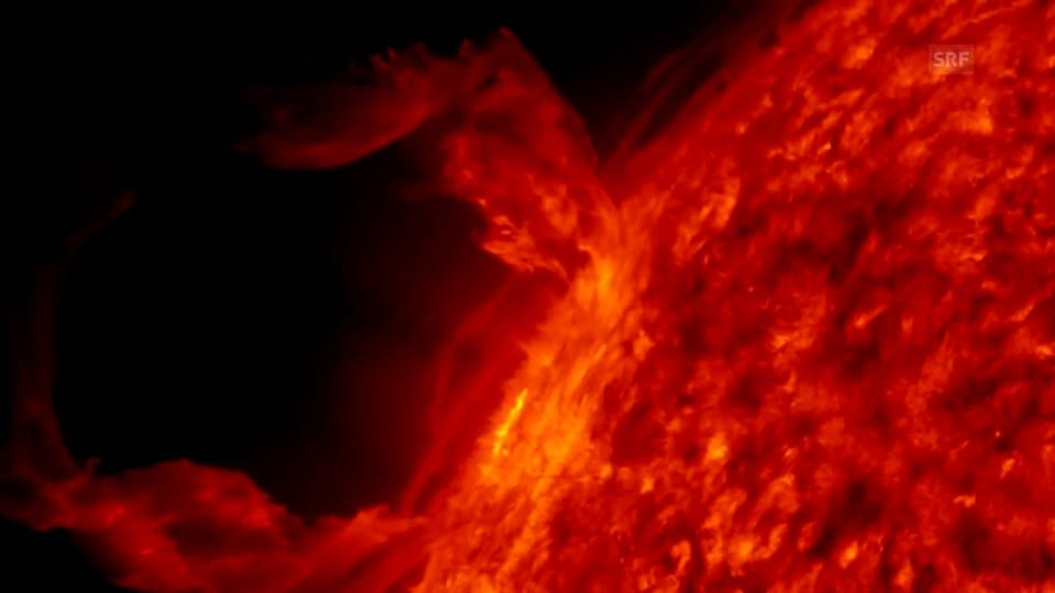 Animation: Kernfusion auf der Sonne